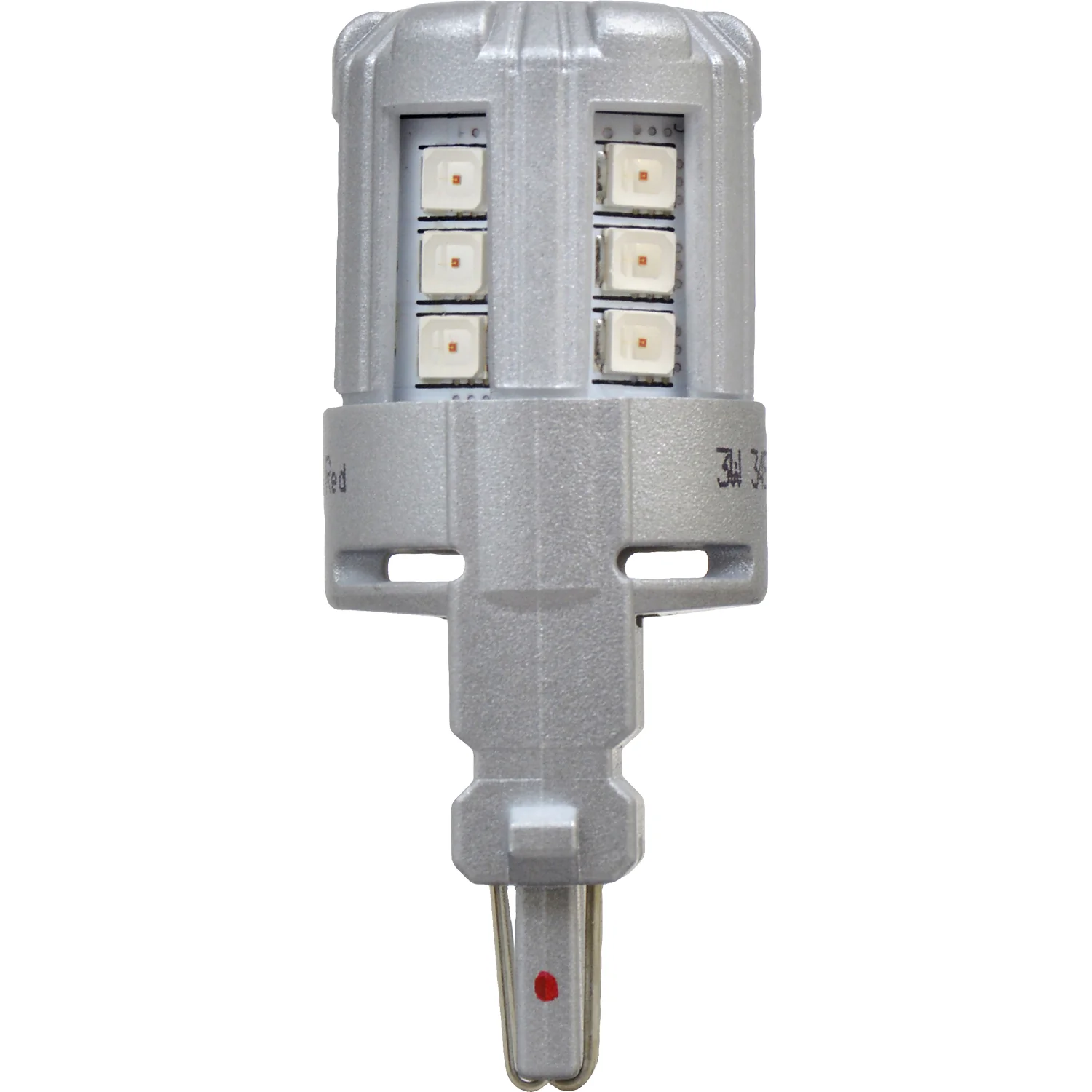 2-PK SYLVANIA 4157 Red LED Automotive Bulb - Image 6