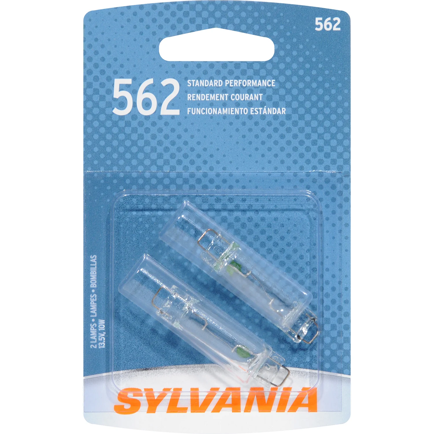 2-PK SYLVANIA 562 Standard Automotive Light Bulb