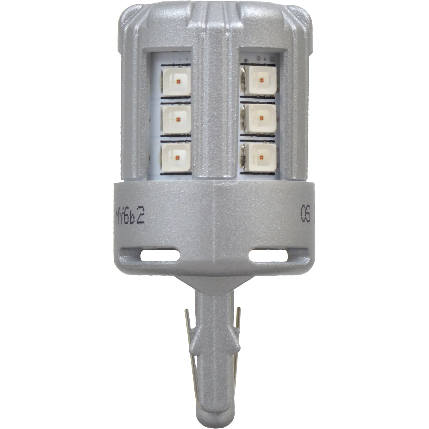 2-PK SYLVANIA 7440 T20 Red LED Automotive Bulb - Image 3