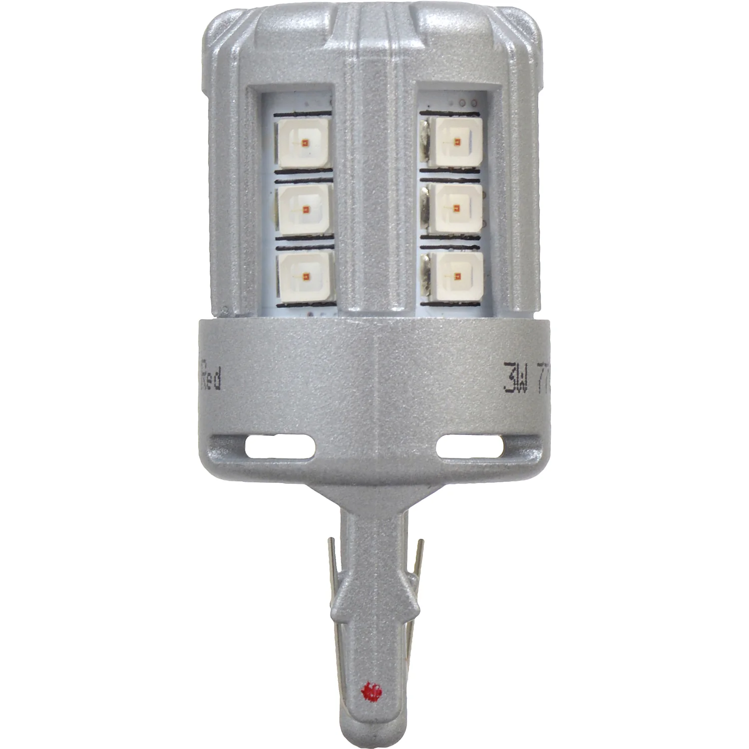 2-PK SYLVANIA 7440 T20 Red LED Automotive Bulb - Image 6