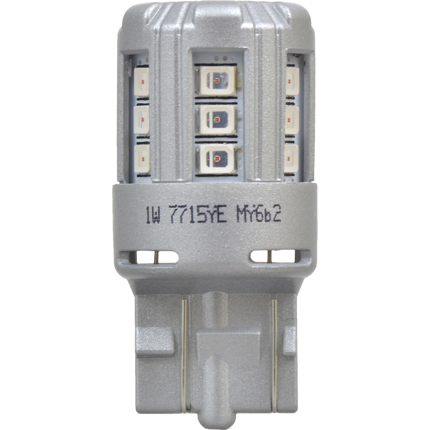 2-PK SYLVANIA 7443 T20 Amber LED Automotive Bulb - Image 5