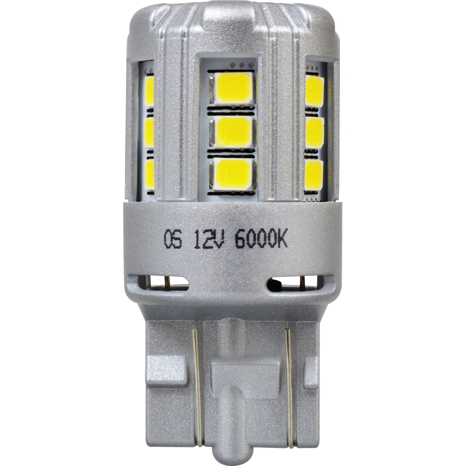 2-PK SYLVANIA 7443 T20 White LED Automotive Bulb - Image 5
