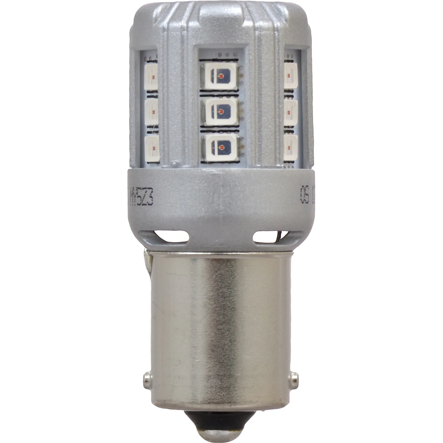 2-PK SYLVANIA 7506 Amber LED Automotive Bulb - fits 1156 and 1141 - Image 3
