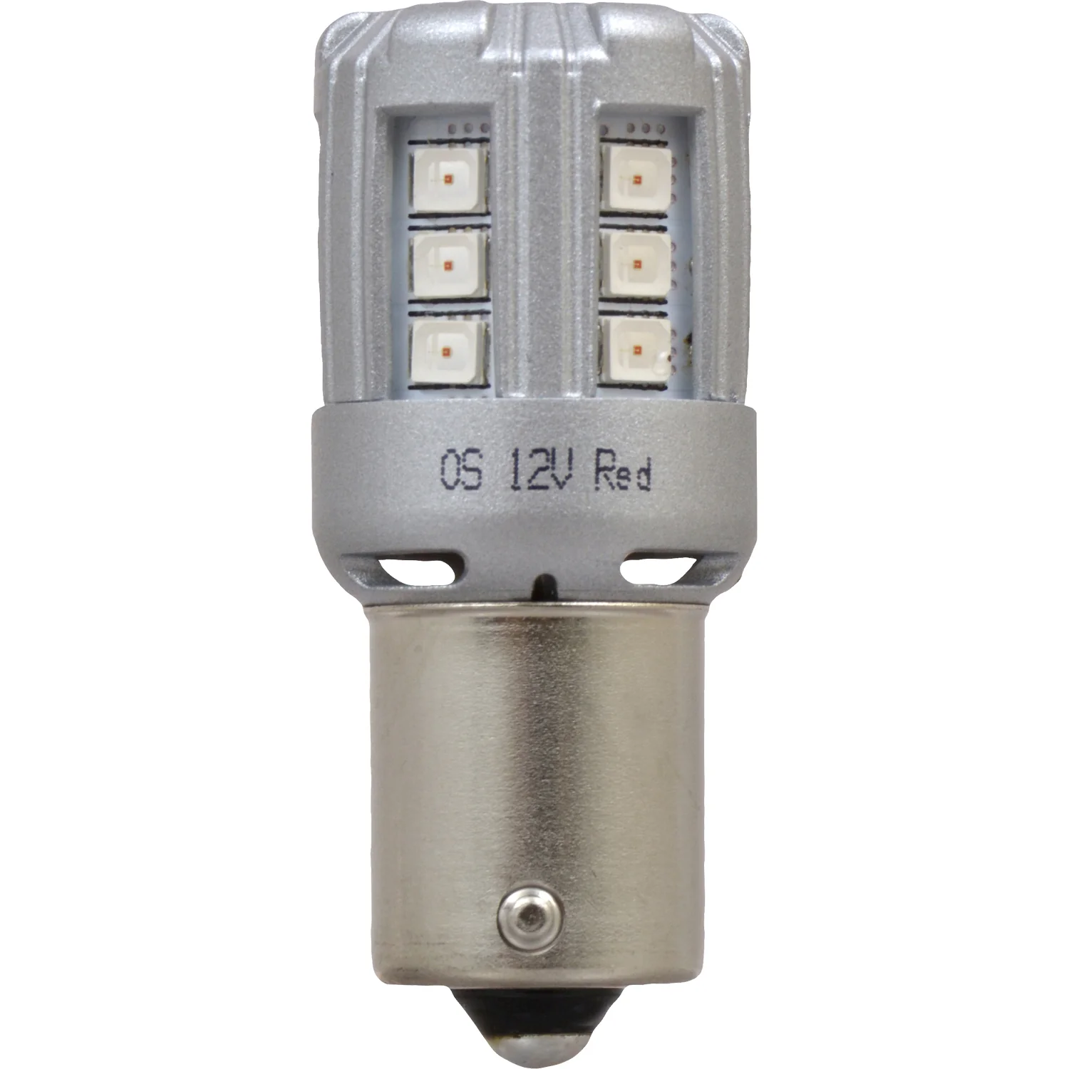 2-PK SYLVANIA 7506 Red LED Automotive Bulb - Image 2