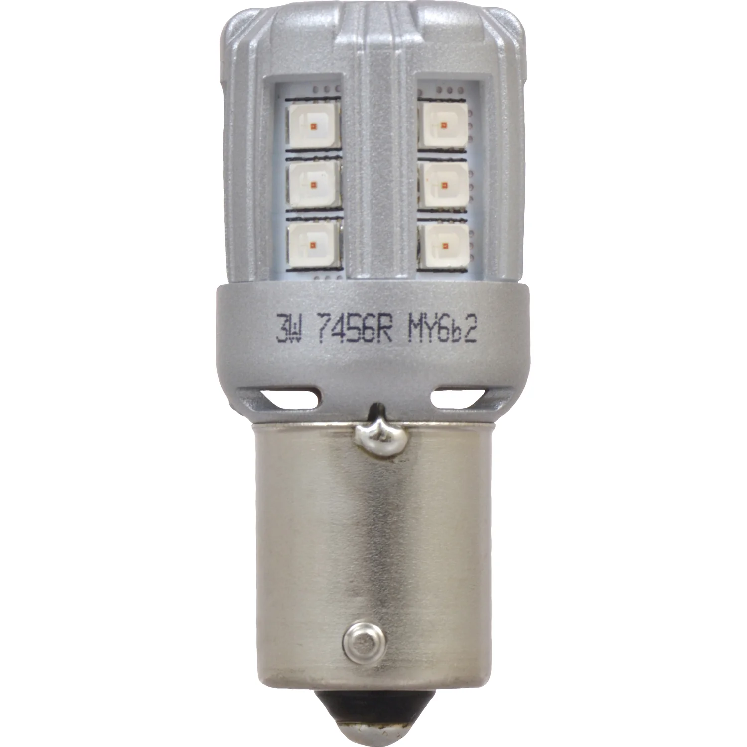 2-PK SYLVANIA 7506 Red LED Automotive Bulb - Image 5