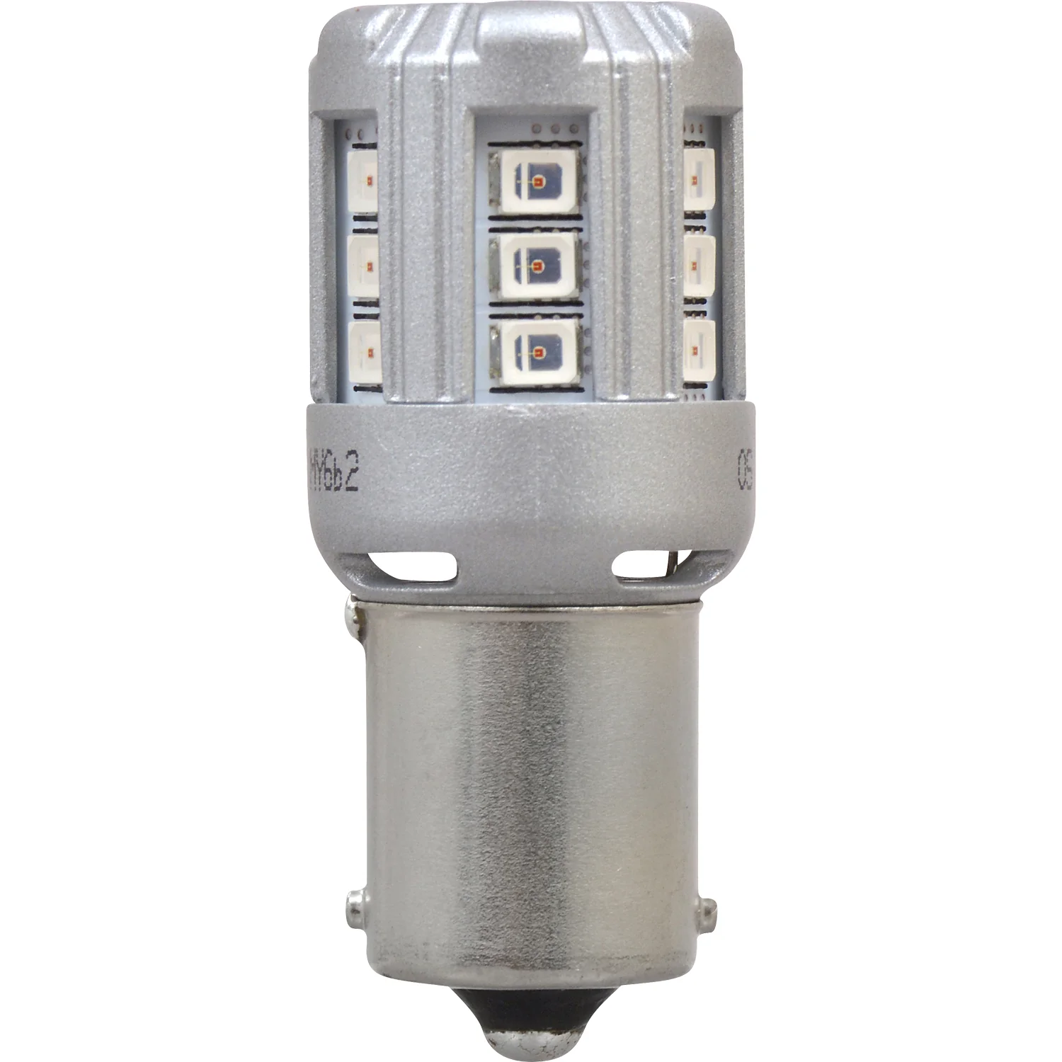 2-PK SYLVANIA LED 1156 Amber Automotive Bulb - also fits 7506 & 1141 - Image 3