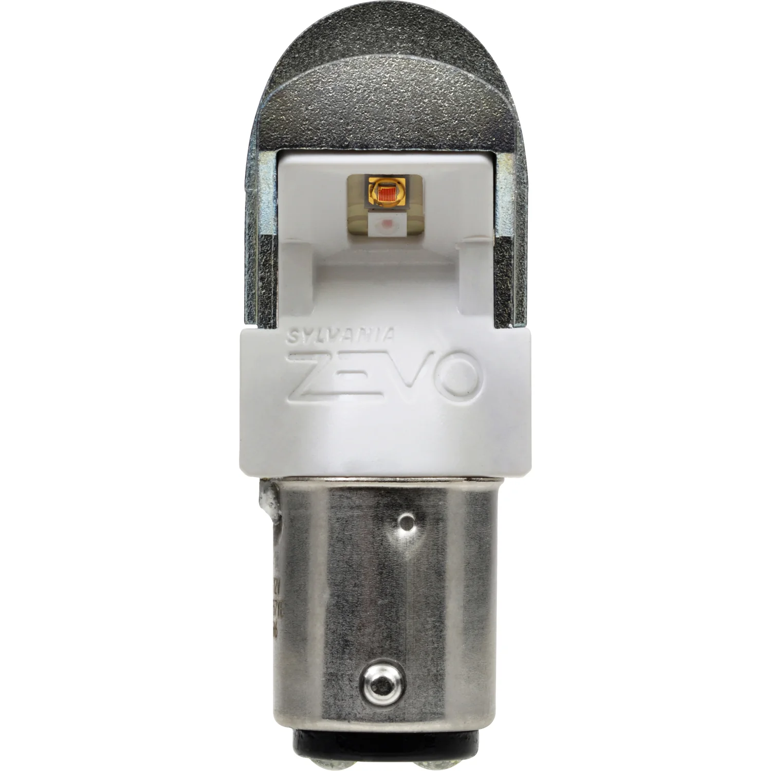 2-PK SYLVANIA ZEVO 1157 Amber LED Automotive Light Bulb - Image 2