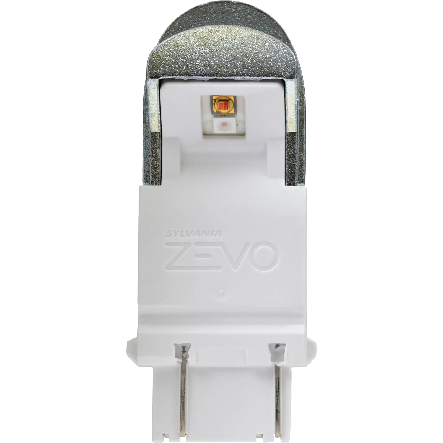 2-PK SYLVANIA ZEVO 3157 Amber LED Automotive Bulb - Image 2