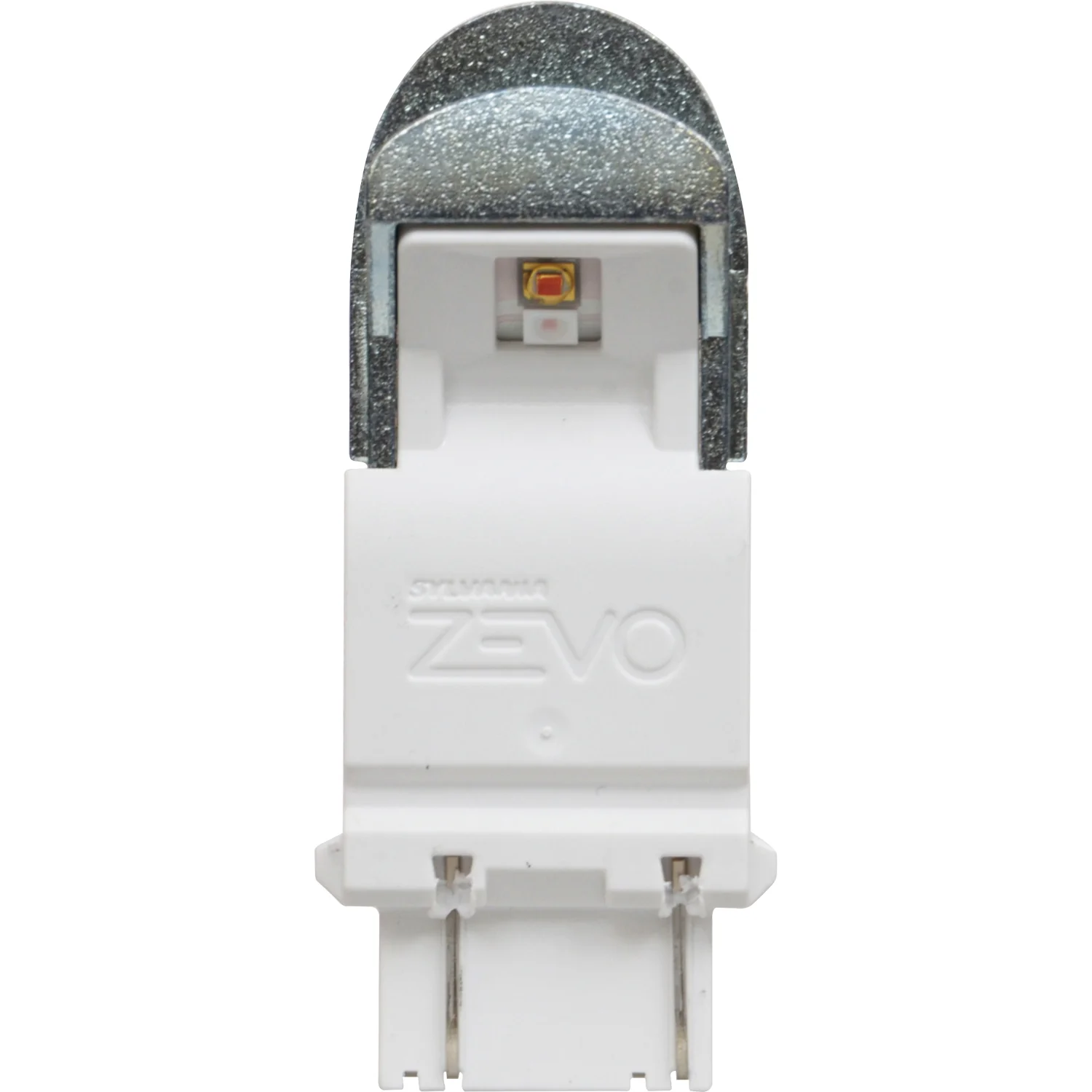 2-PK SYLVANIA ZEVO 3457 Amber LED Automotive Bulb - Image 2