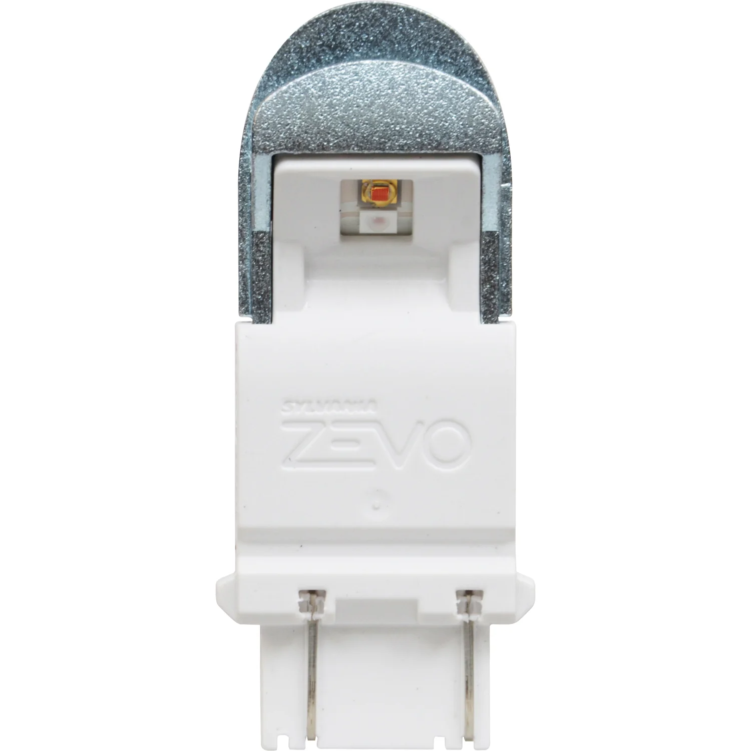 2-PK SYLVANIA ZEVO 4114 Amber LED Automotive Bulb - Image 2