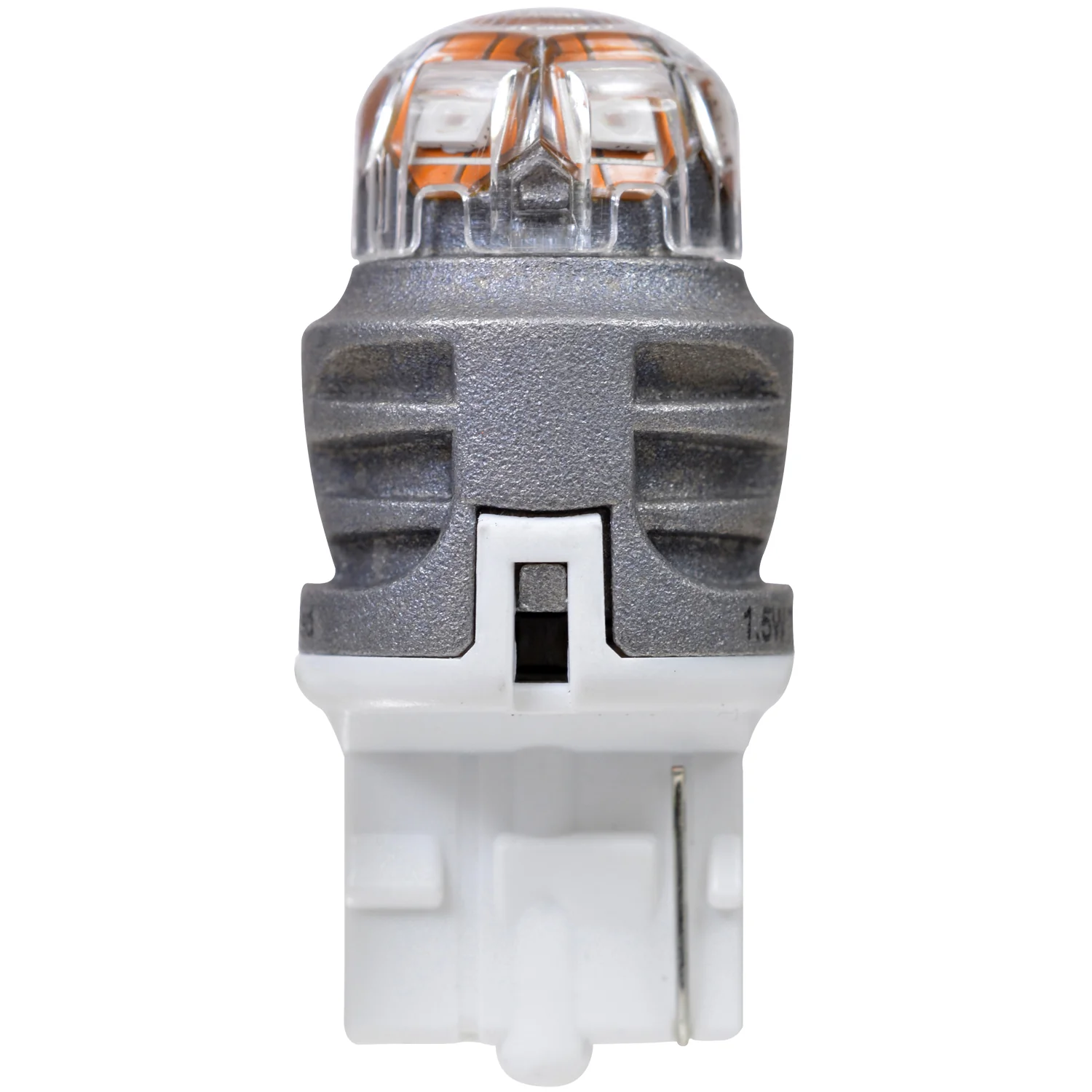2-PK SYLVANIA ZEVO 7440 T20 Red LED Automotive Bulb - Image 2