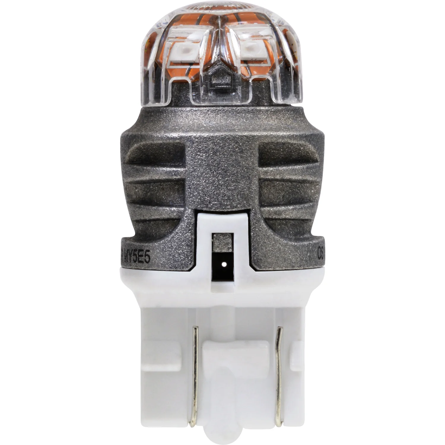 2-PK SYLVANIA ZEVO 7443 T20 Red LED Automotive Bulb - Image 2