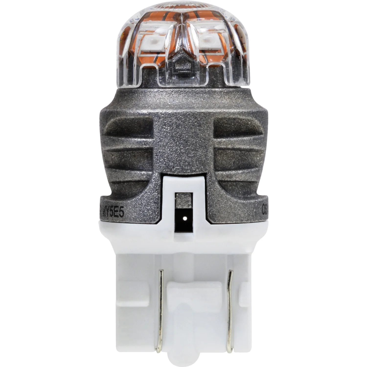 2-PK SYLVANIA ZEVO 7443 T20 Red LED Automotive Bulb - Image 5
