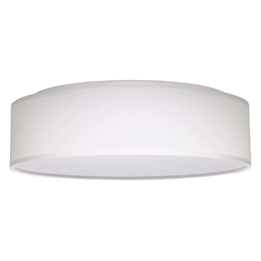 20w 15-in Tunable White Fabric Drum LED Decor Flush Mount Acrylic Diffuser - Image 3