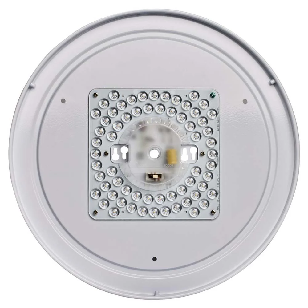 20w 15-in Tunable White Fabric Drum LED Decor Flush Mount Acrylic Diffuser - Image 7