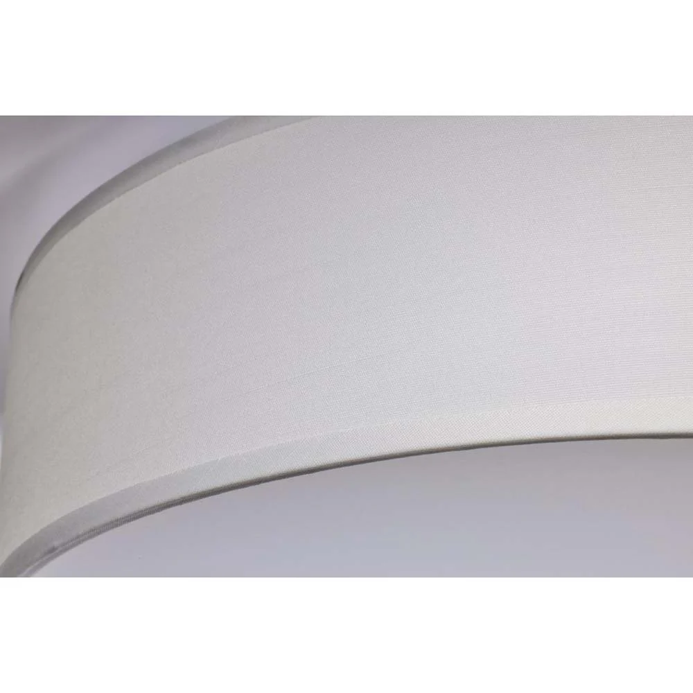 20w 15-in Tunable White Fabric Drum LED Decor Flush Mount Acrylic Diffuser - Image 9