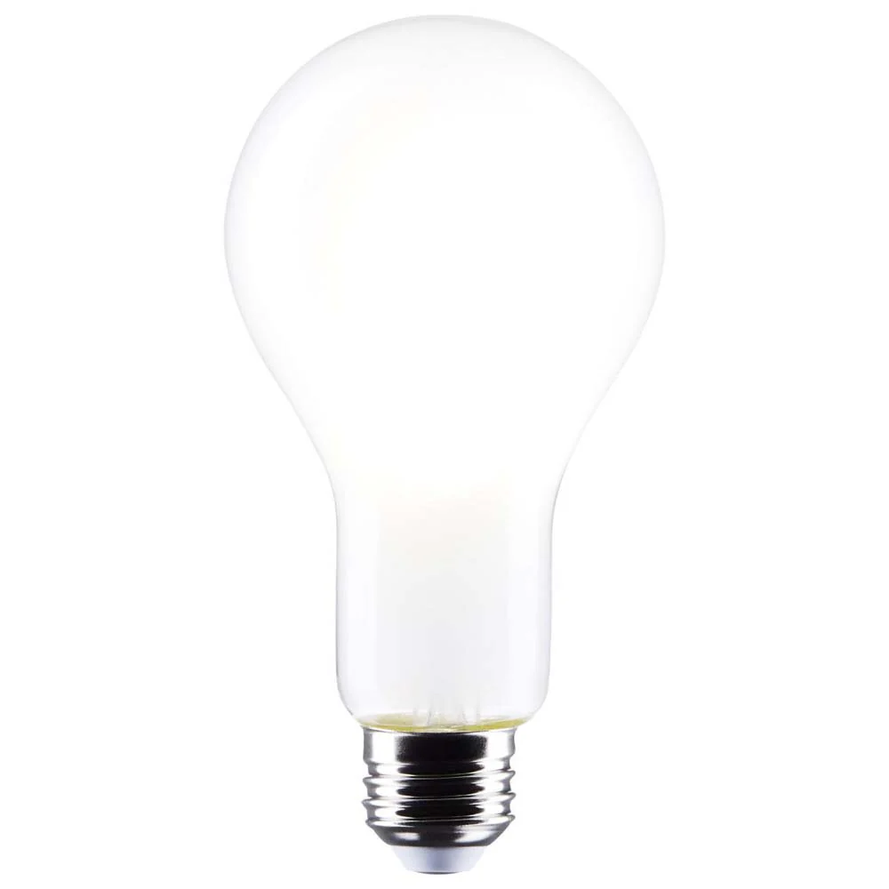21W A23 LED Frost Finish Medium base Cool White 5000K 120v - 200W equiv - Image 2
