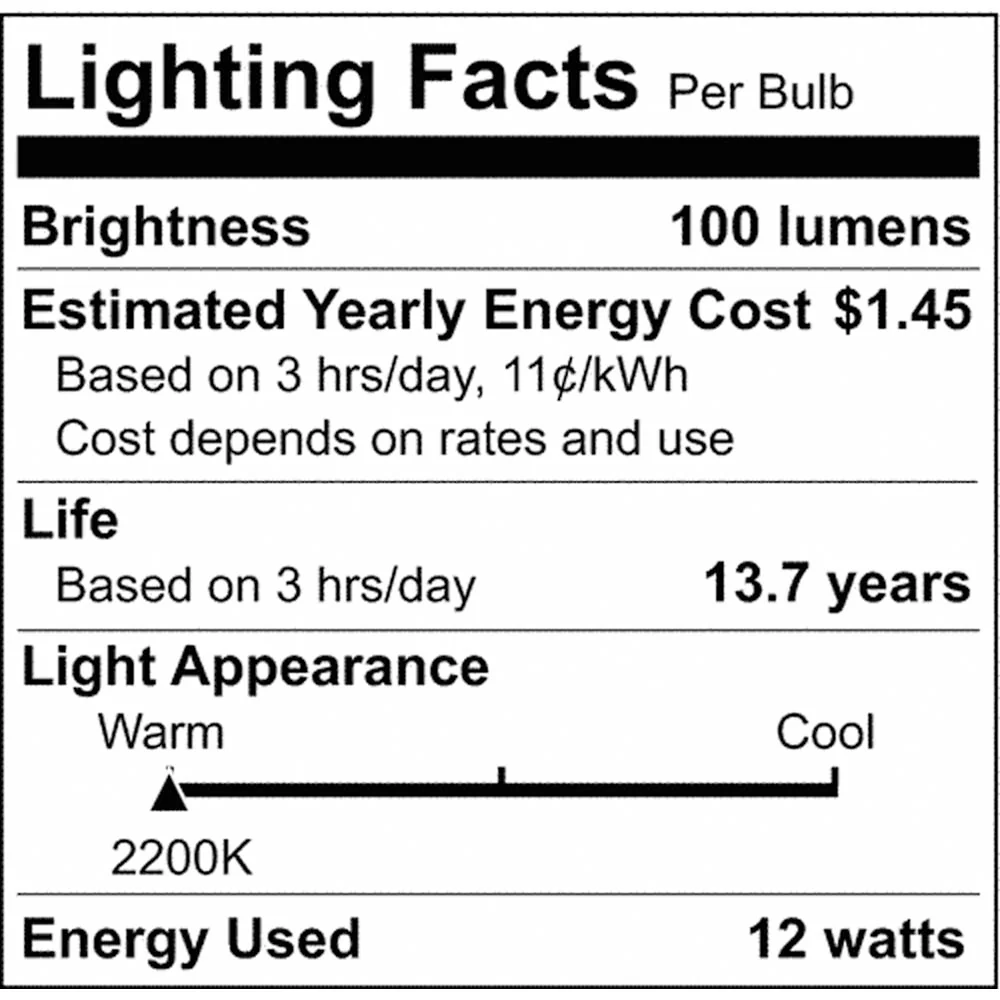 24-ft 12w 120v White Cord LED String Light - Includes 2200K 12-S14 bulbs - Image 2