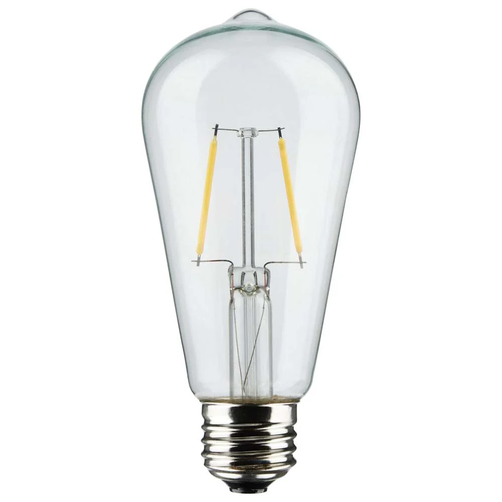 24-ft 24w 120v LED String Light -  Include 12 Vintage ST19 bulbs - Image 4