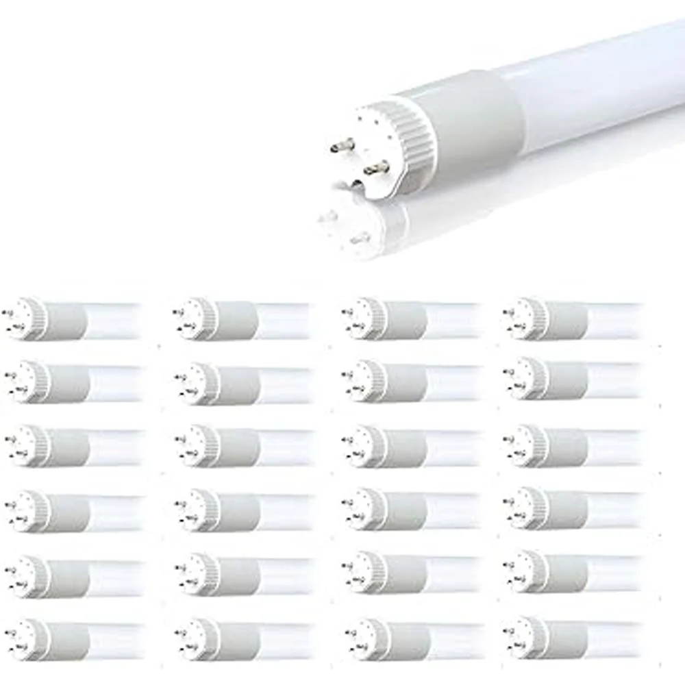 25Pk - 14W 48-in LED T8 4000K 347V G13 Type B Ballast Bypass Double Ended Wiring