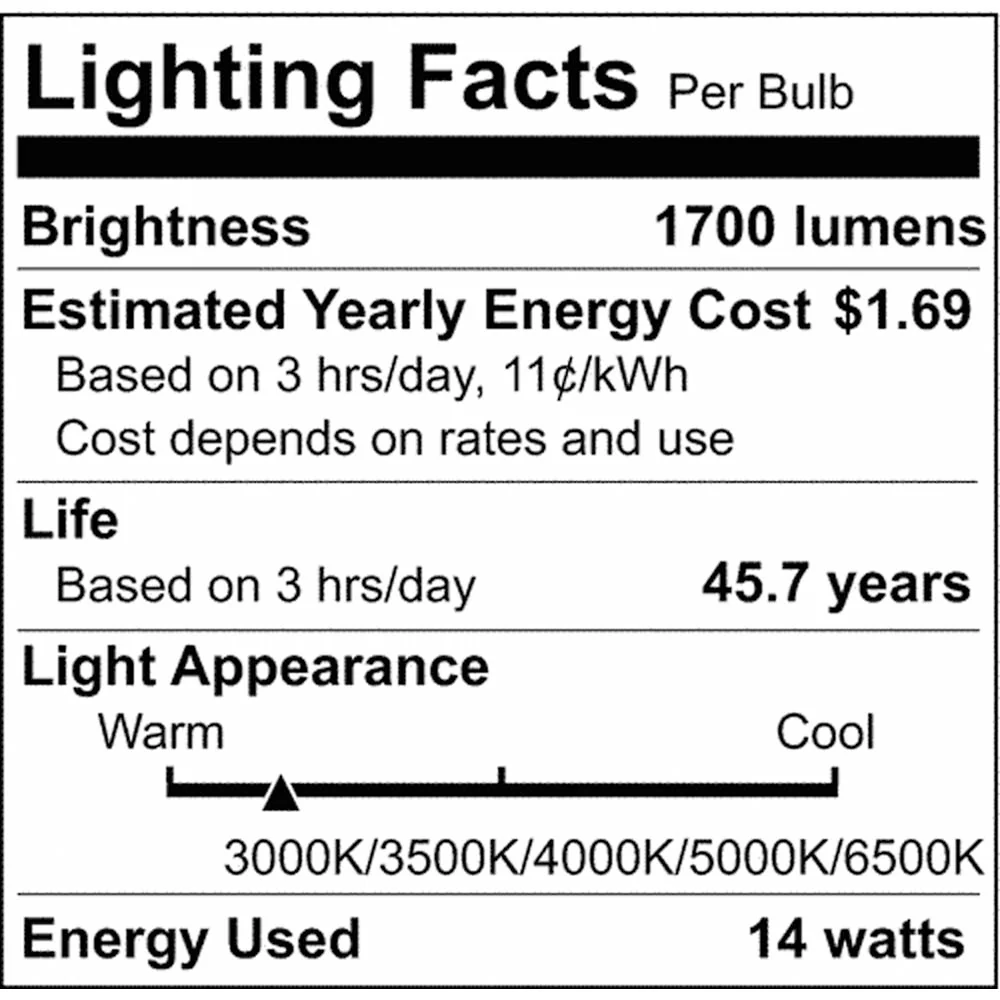 25Pk - 14W 48-in T8 LED CCT Selectable Type B Ballast Bypass G13 Base 120-277v - Image 4