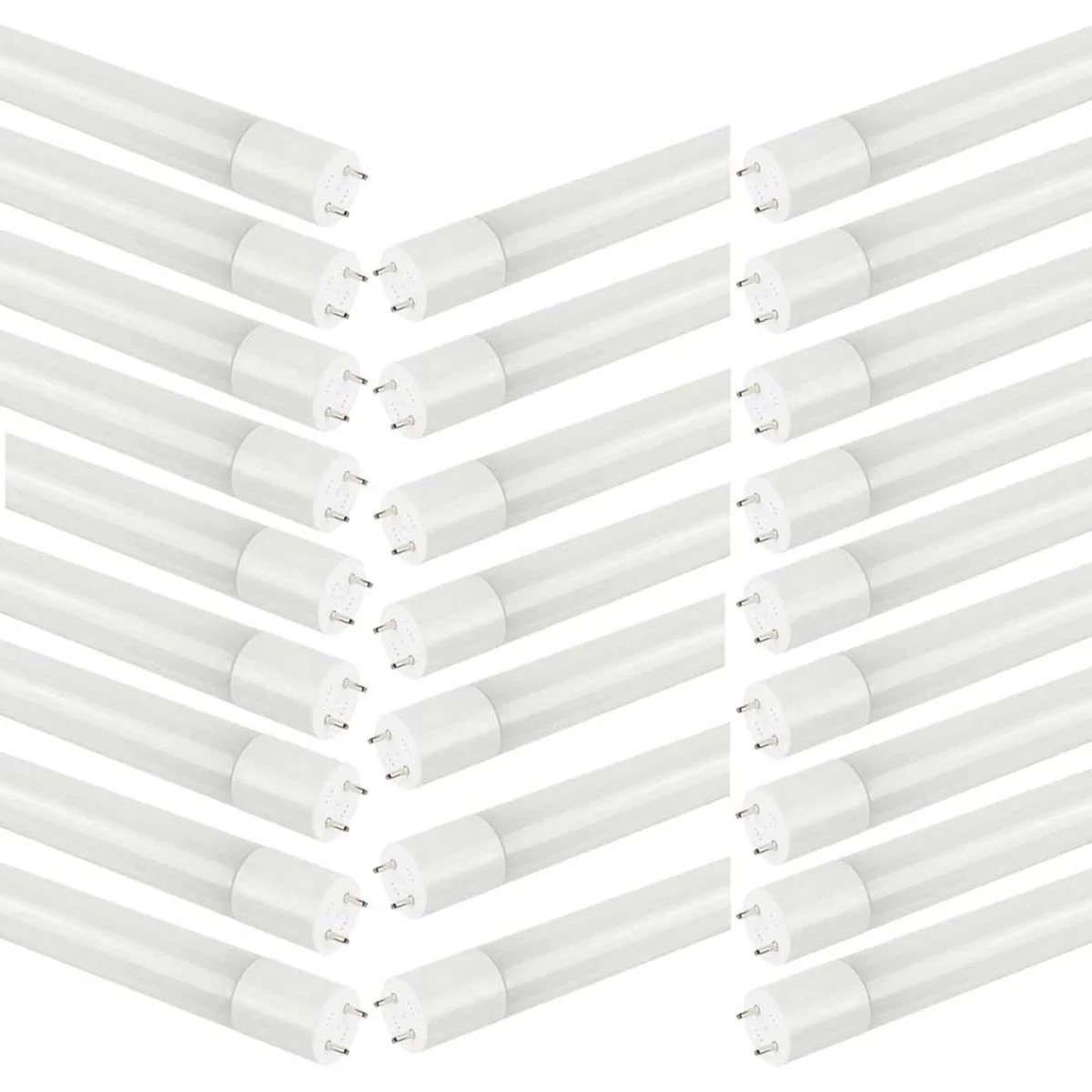 25Pk - Satco 14w 4-ft. T8 LED Tube 4000K 2200LM G13 Base - Ballast Dependent