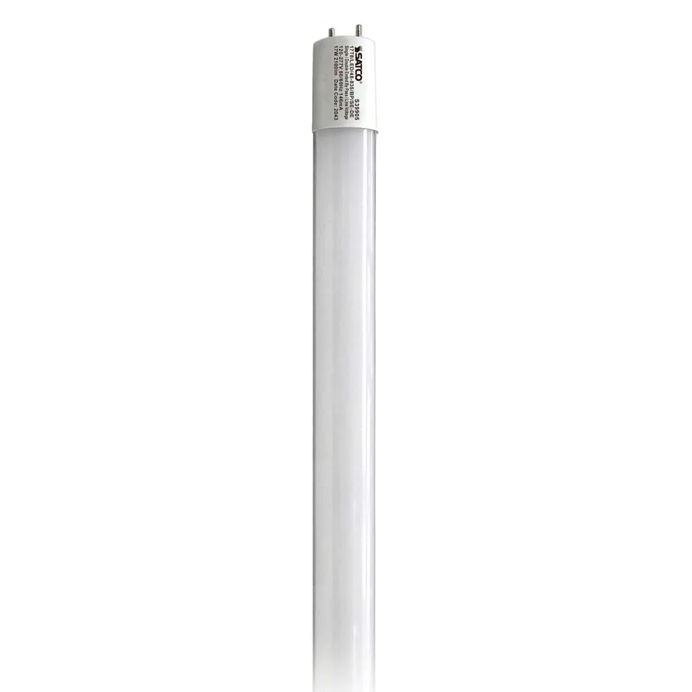 25Pk - Satco 17W 48-in T8 LED Tube 3500K 2100LM G13 Base Ballast Bypass - Image 2