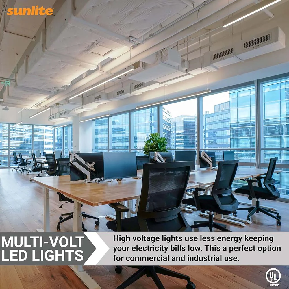 25Pk - Sunlite 14w LED T8 48-in G13 Bi-Pin Base 3500K Plug & Play light Tube - Image 5