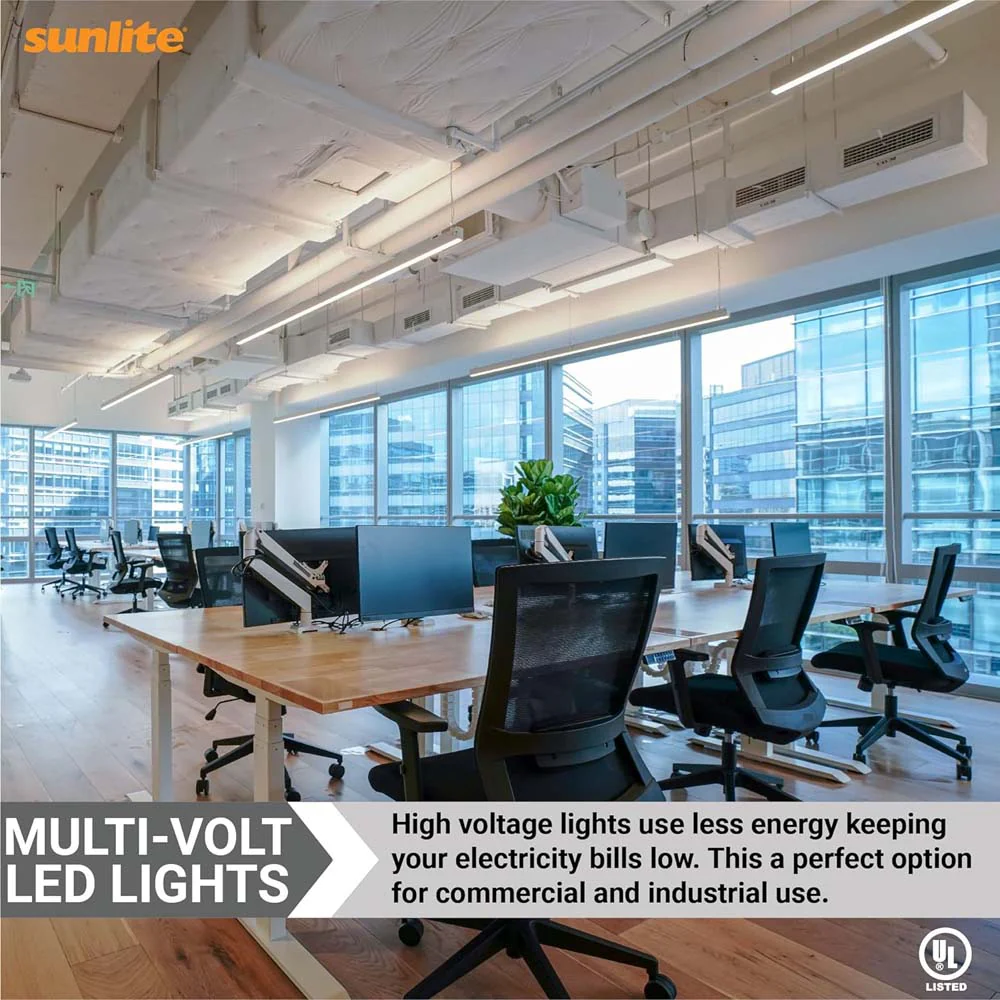 25Pk - Sunlite 14w LED T8 Light Tube 48-in G13 Base Frosted 4000K Ballast Bypass - Image 5