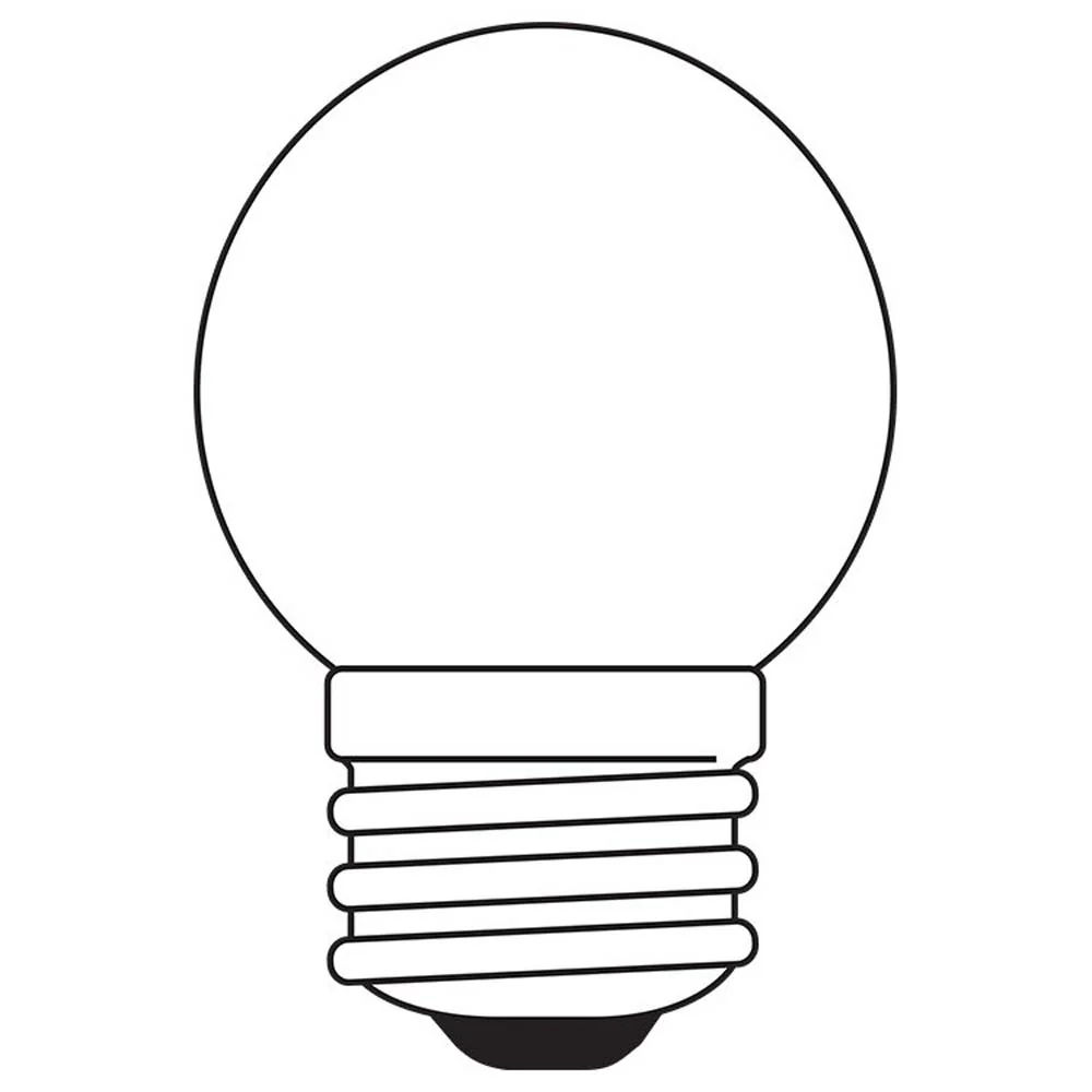25Pk - Sunlite 7.5w S11 Colored Indicator Medium Base Ceramic Green Light Bulb - Image 3