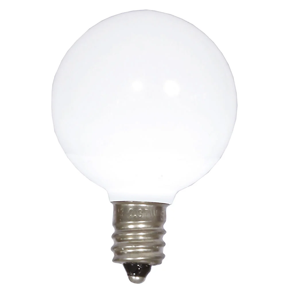 25Pk - Vickerman .96W G40 Cool White Ceramic E12 LED Bulb