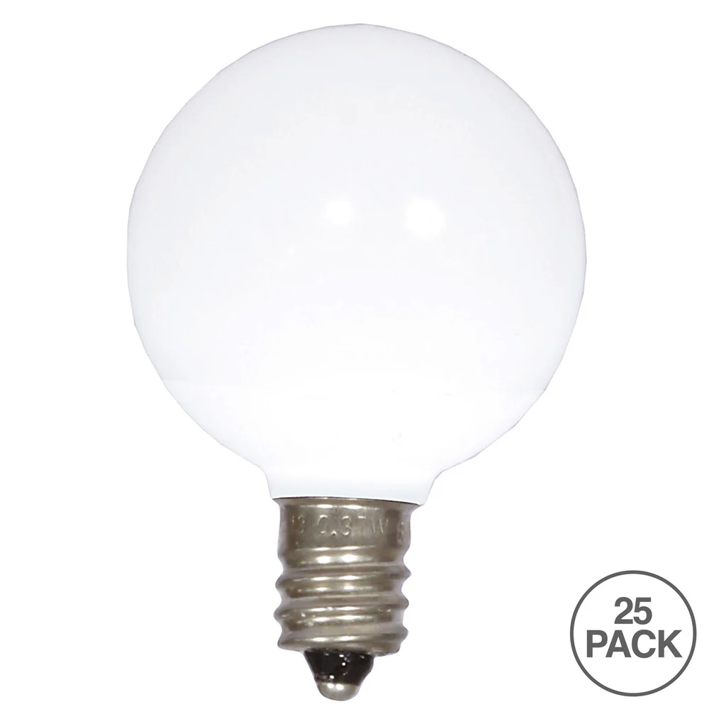 25Pk - Vickerman .96W G40 Cool White Ceramic E12 LED Bulb - Image 2