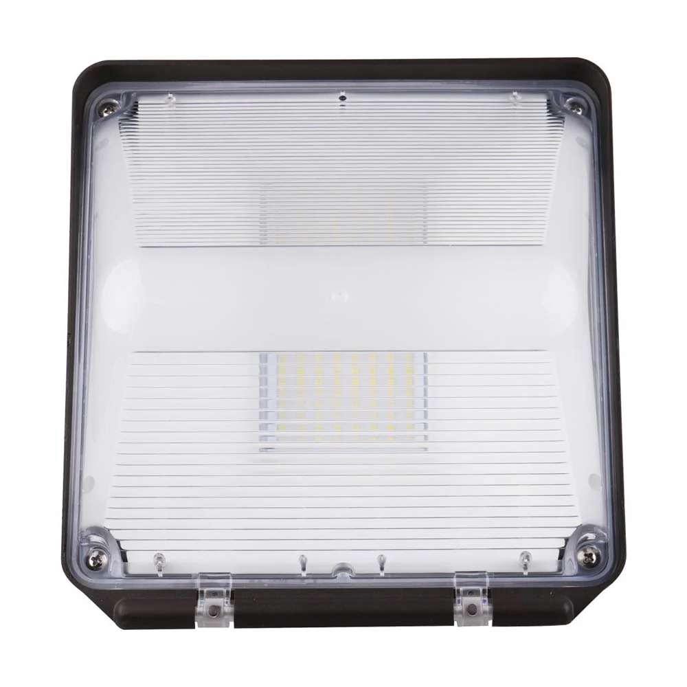 29w Small LED Wall Pack w/ CCT Tunable 120-277v Security Lighting Bronze Finish - Image 4
