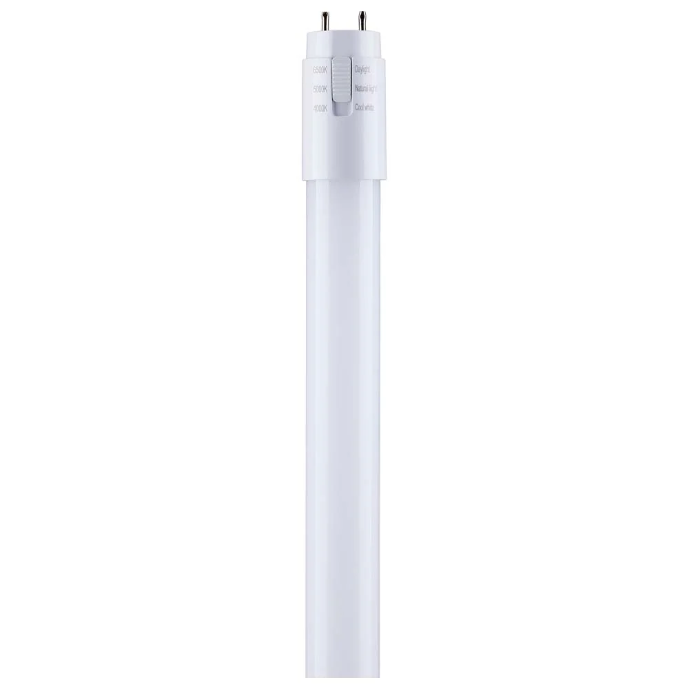 2Pk - 10W 48in T8 LED Tube CCT Selectable G13 base Type A Ballast Dependent 50w equiv - Image 2