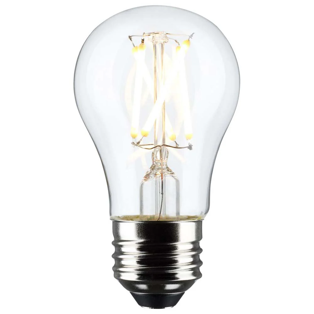 2Pk - 5.5W A15 LED Clear Medium Base 2700K 450 Lumens - Image 2