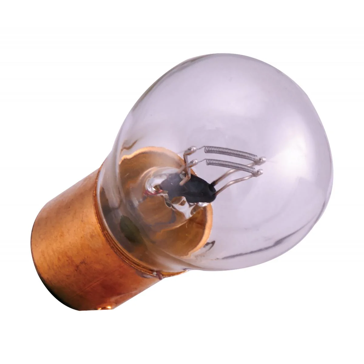2Pk - Satco 26.88/6.72w S8 1200/5000 Double Contact Bayonet base 14v Clear Bulb - Image 3