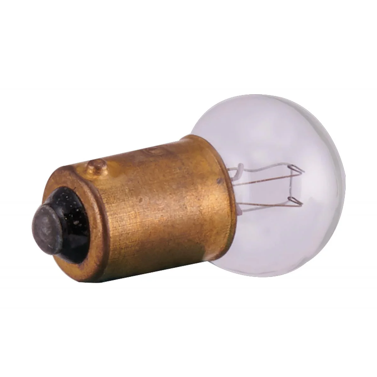 2Pk - Satco 3.78w miniature G4-1/2 2000 Miniature Bayonet base 14v Clear Bulb - Image 2