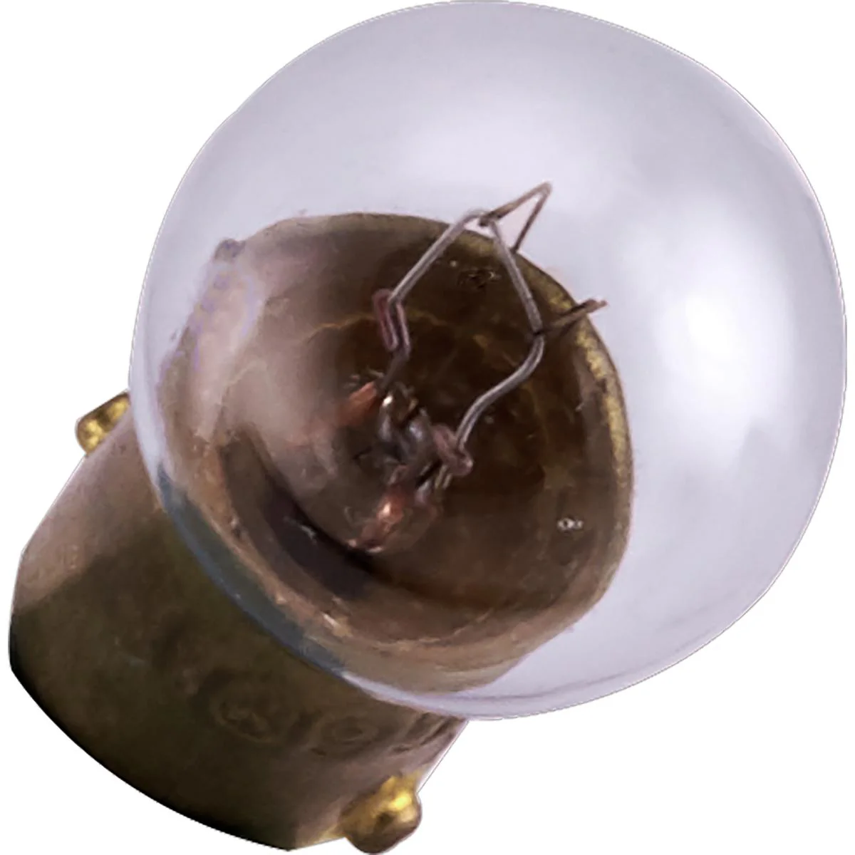 2Pk - Satco 3.78w miniature G4-1/2 2000 Miniature Bayonet base 14v Clear Bulb - Image 4