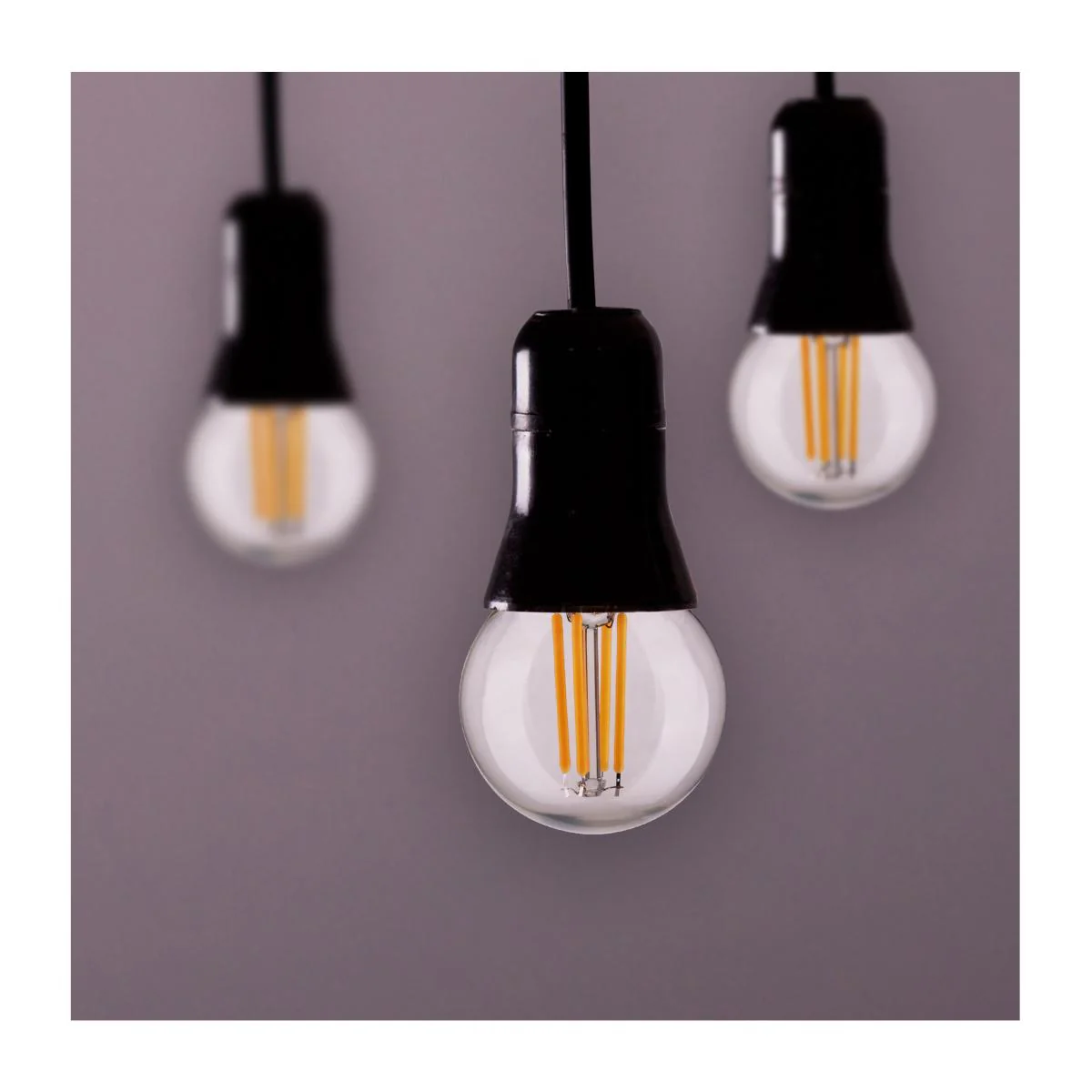2Pk - Satco 4w G16.5 LED E26 Medium Base 5000K 120v Clear Finish Bulb - Image 4
