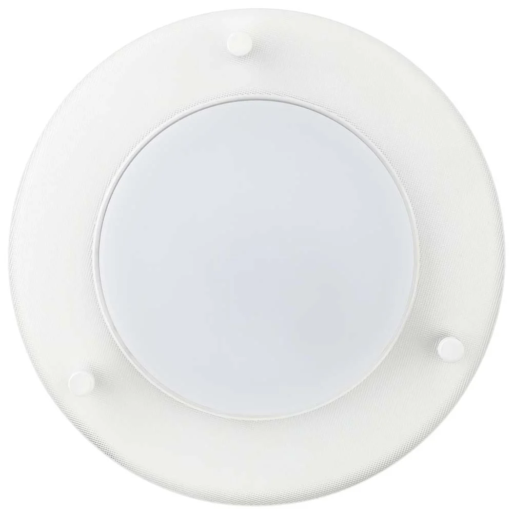 2Pk - Sunlite 17 watts 8" Round LED Solid Band Fixture 3000K White Finish 120v - Image 2