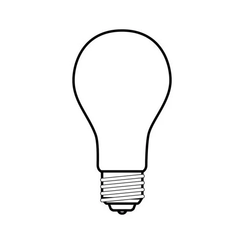 2PK - Sunlite 60w A19 120v E26 Medium Base Ceramic Red Colored Light Bulb - Image 3