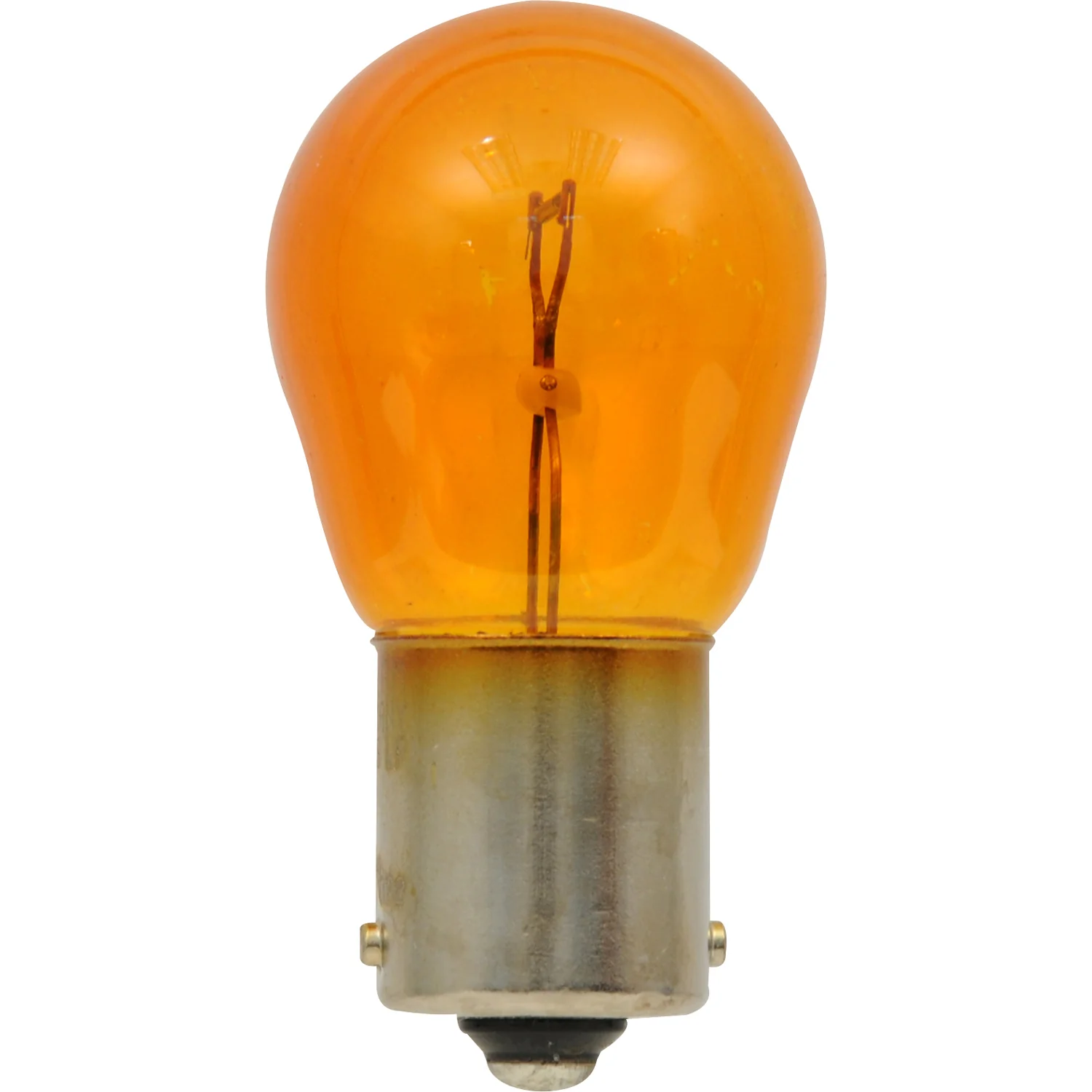 2Pk SYLVANIA 1156A 27w 12v Long Life Mini Amber Automotive Light Bulb - Image 3
