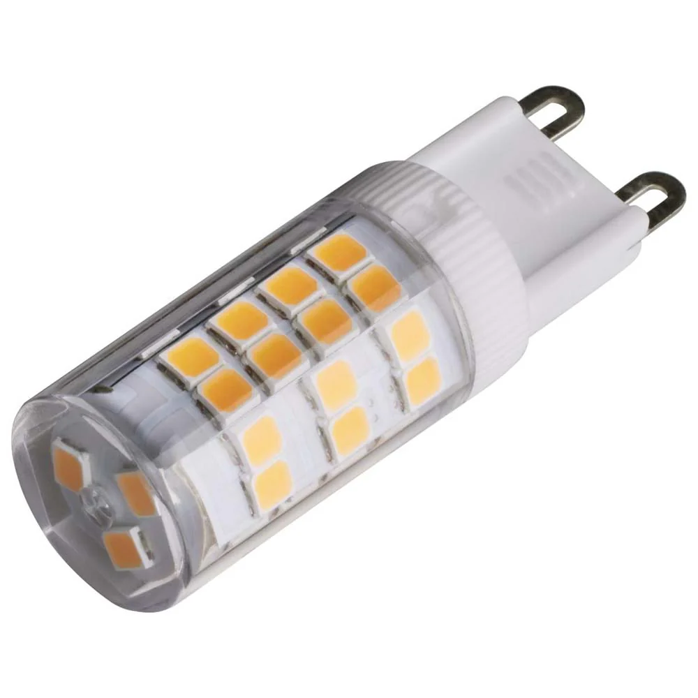 3.5W JCD LED Clear 3000K G9 G9 Double Loop Base 120v - Image 2