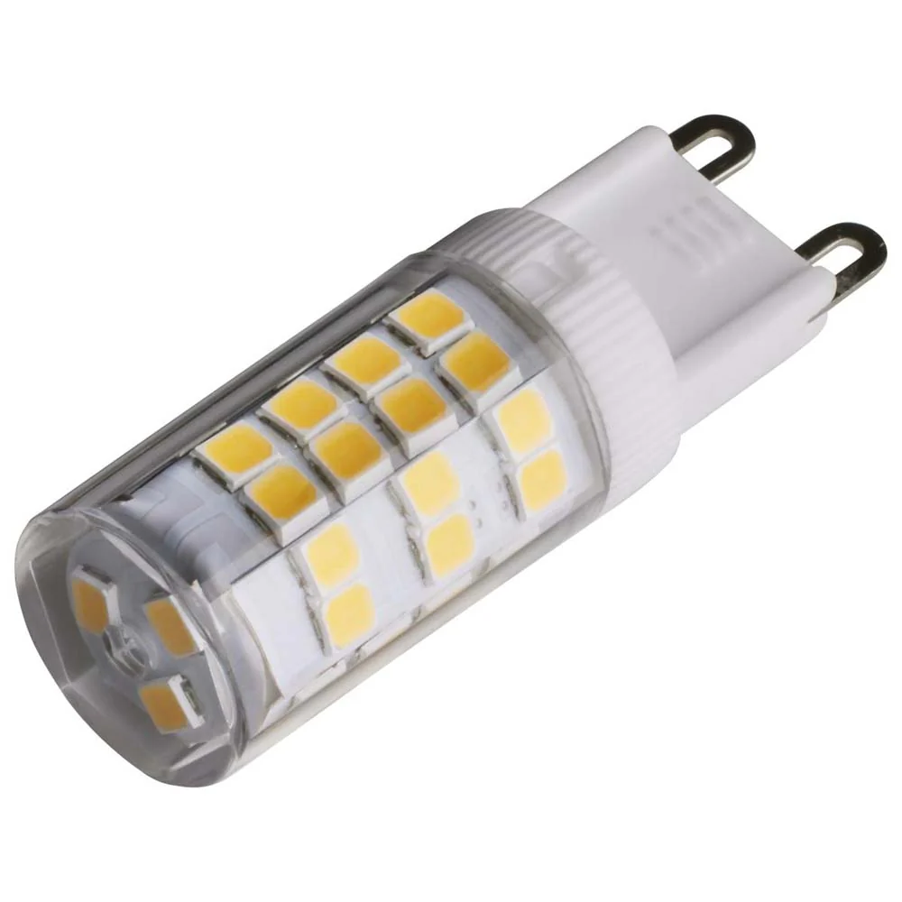 3.5W JCD LED Clear 4000K G9 G9 Double Loop Base 120v - Image 2