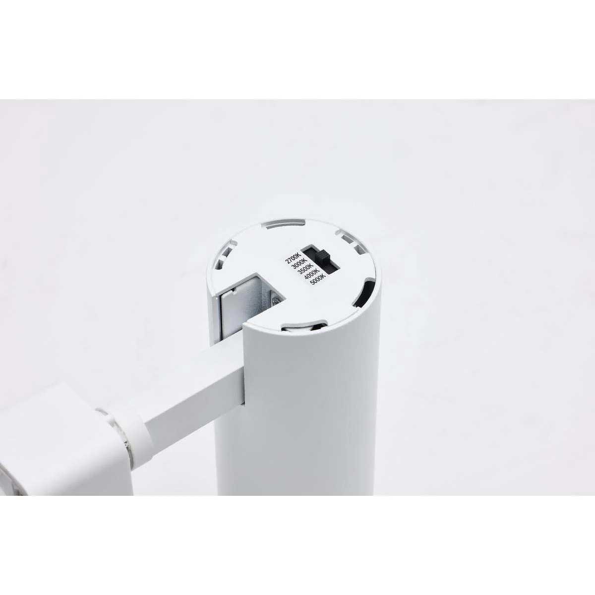 30w LED Track Head Adjustable Beam Spread CCT Selectable Matte White Finish - Image 4