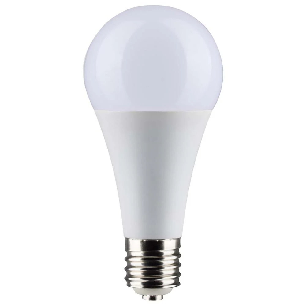 36W Ultra Bright PS30 LED High Lumen White Finish Mogul Base 5000K Utility Lamp