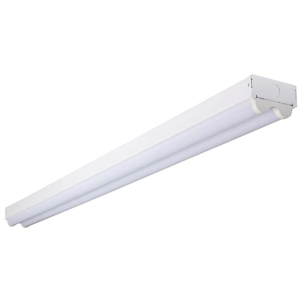 4-ft 43w LED Double Light Strip Fixture 4750 lumens 4000K 120-277V - Image 3