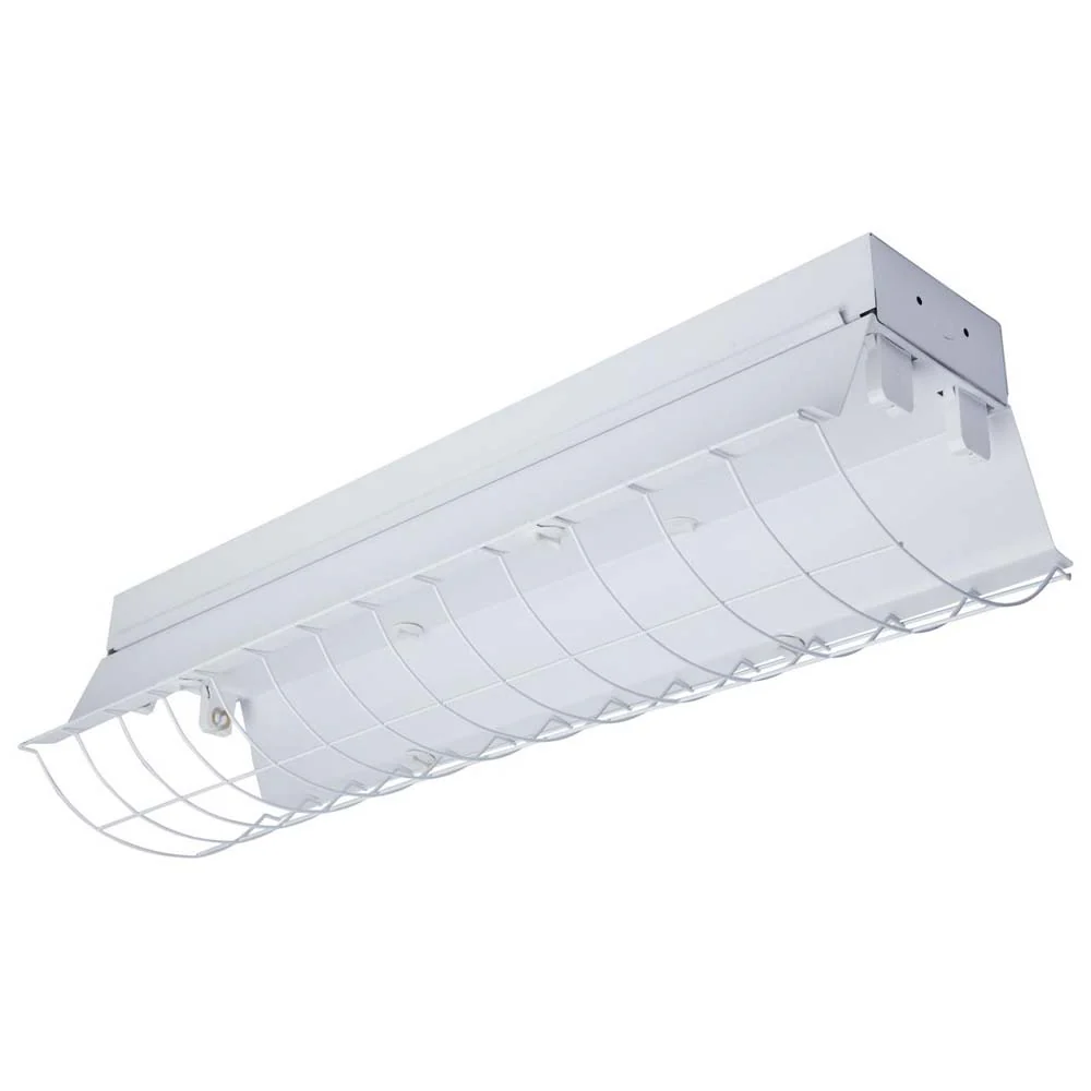 4-ft Dual T8 Lamp Ready Fixture Channel Empty Body Fixture - Image 5