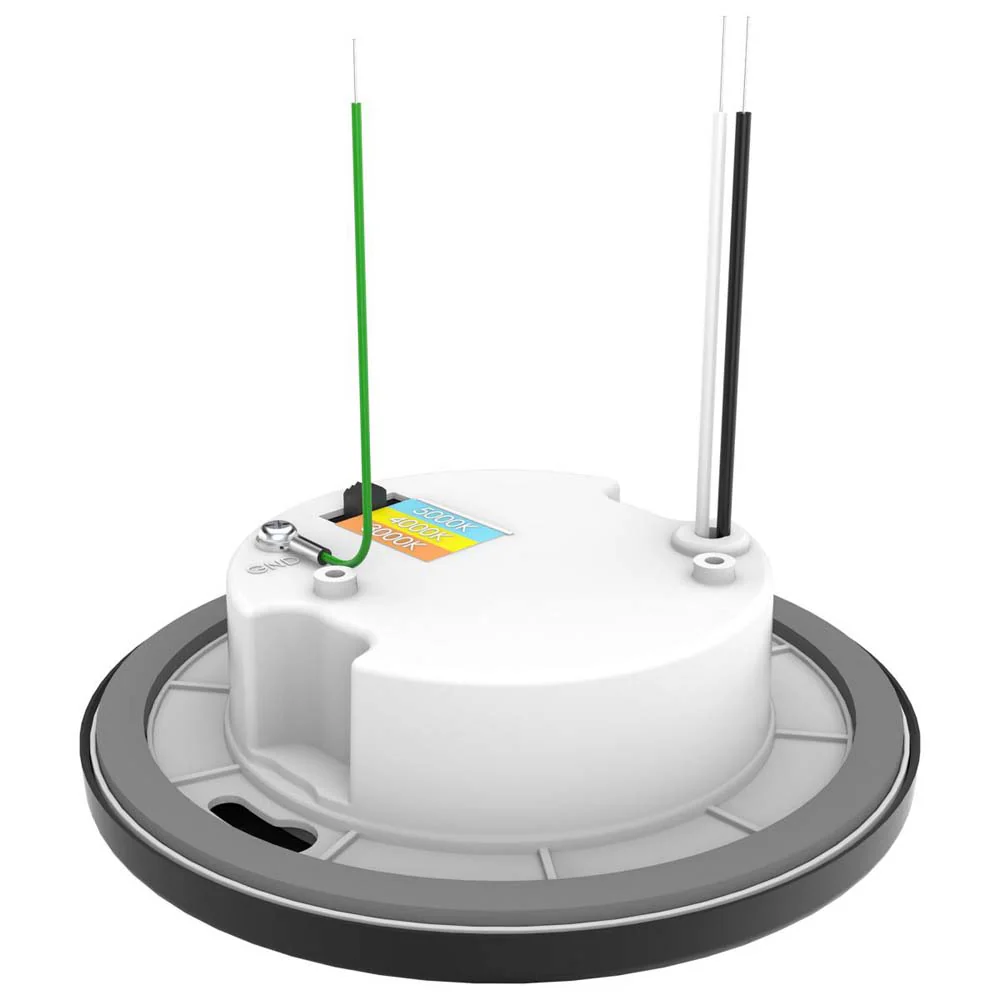 4-in LED Surface Mount Fixture CCT Selectable 3K/4K/5K Black - Image 2