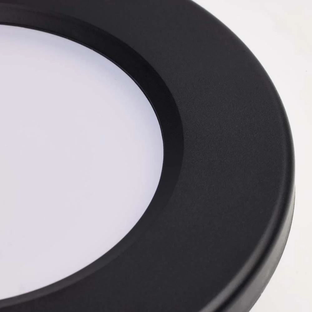 4-in LED Surface Mount Fixture CCT Selectable 3K/4K/5K Black - Image 6